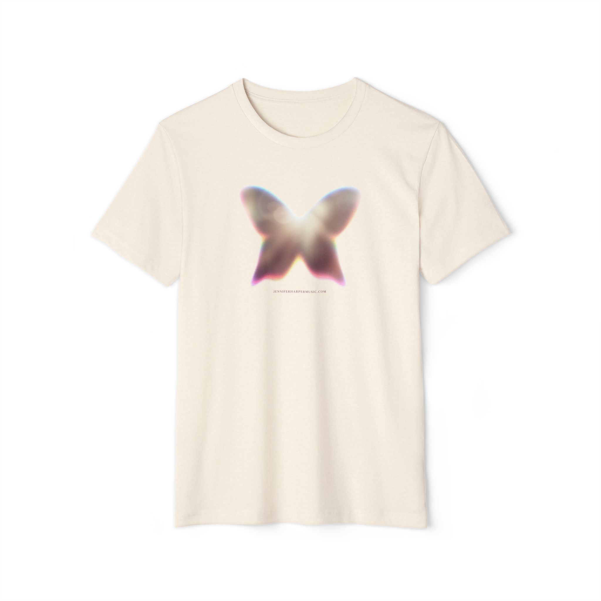 Butterfly - Recycled Organic T-Shirt - Natural