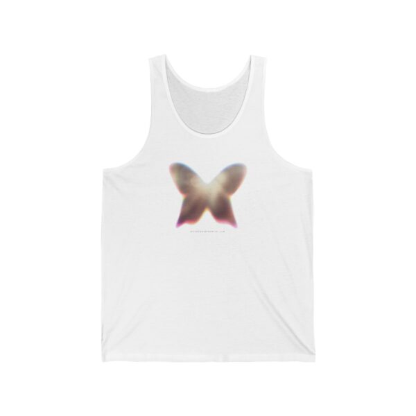 Butterfly - Unisex Jersey Tank - White